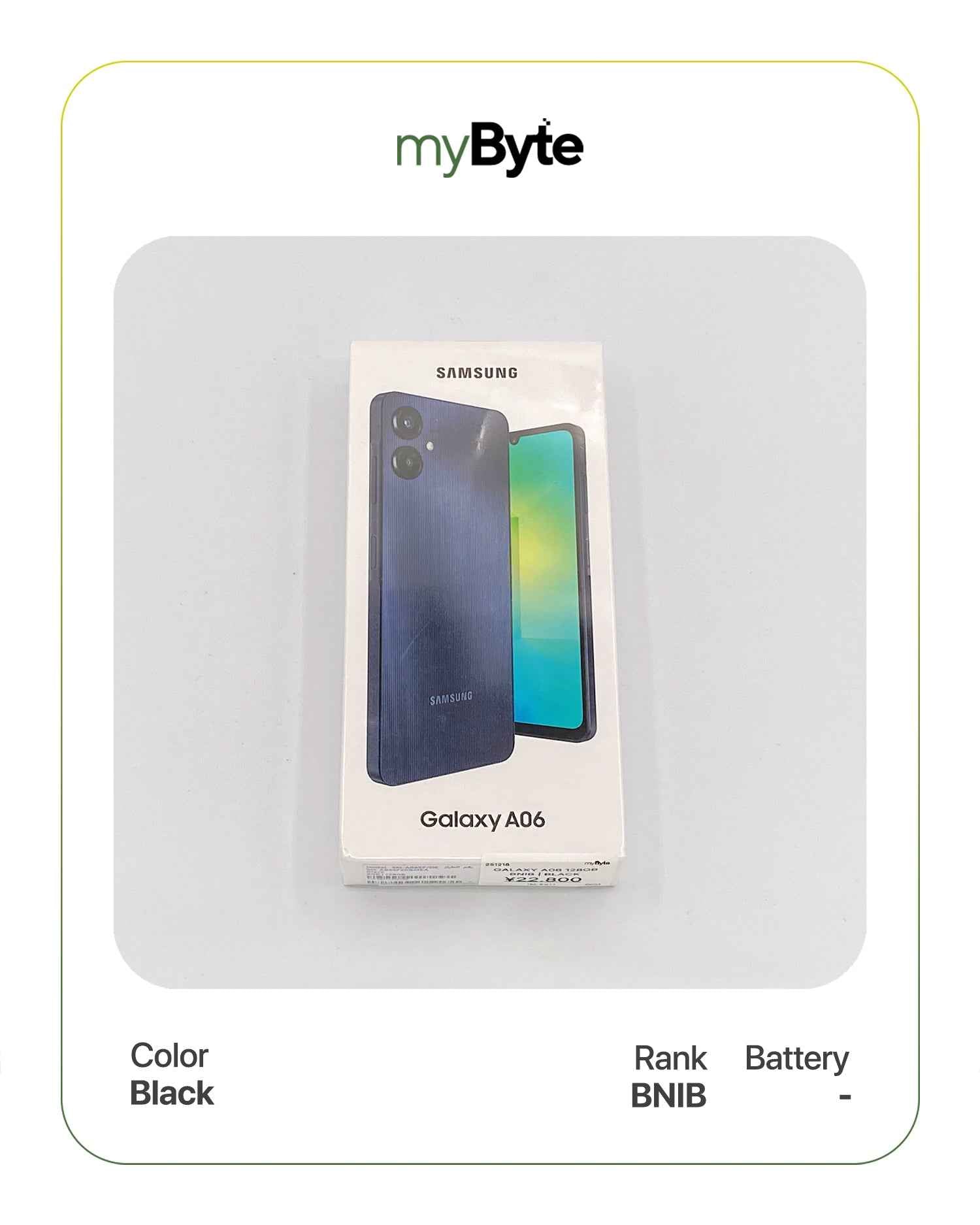 Samsung Galaxy A06 128GB (Sim Free)