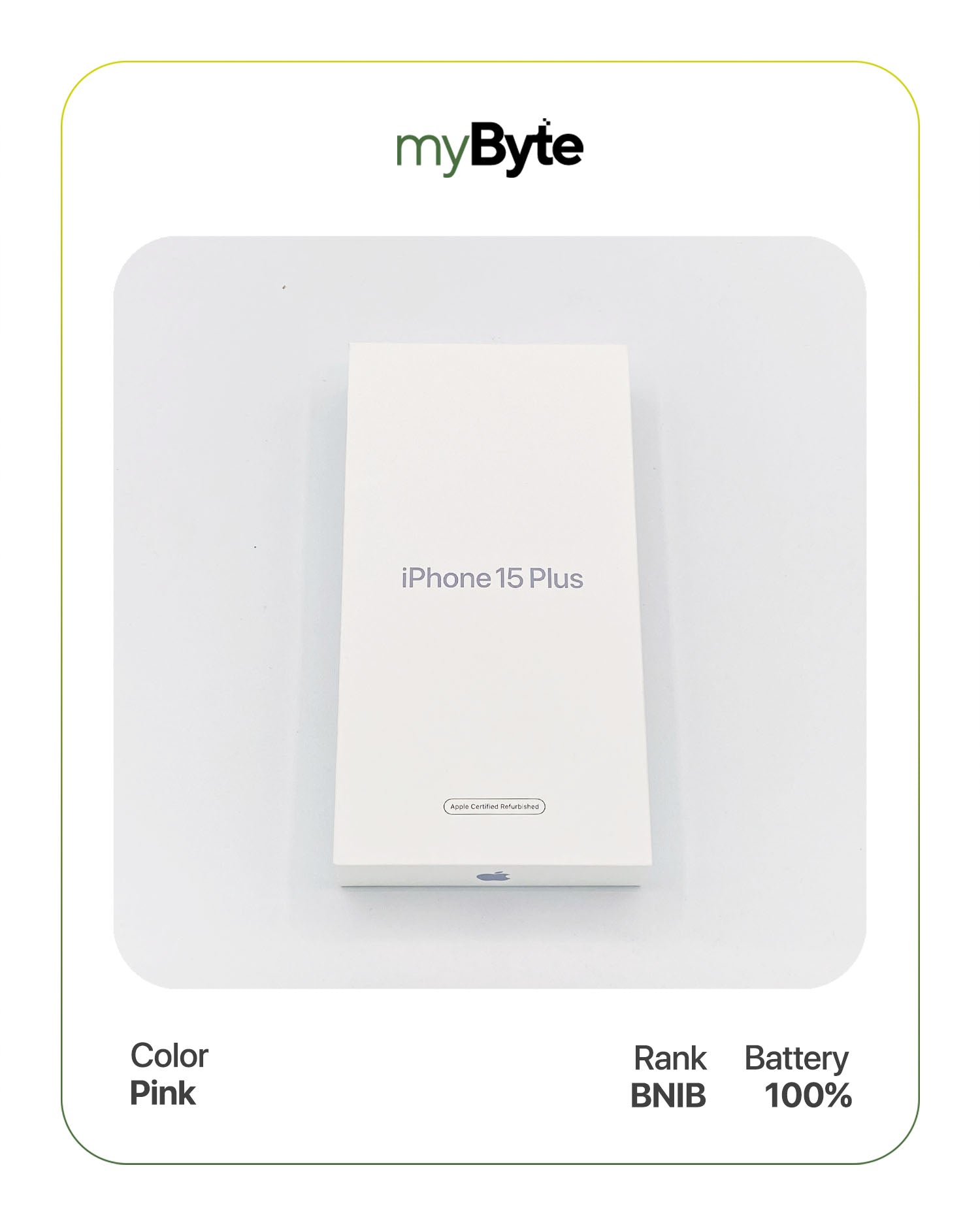 iPhone 15 Plus 5G 128GB (Sim Free) Pink SIM Free myByte International