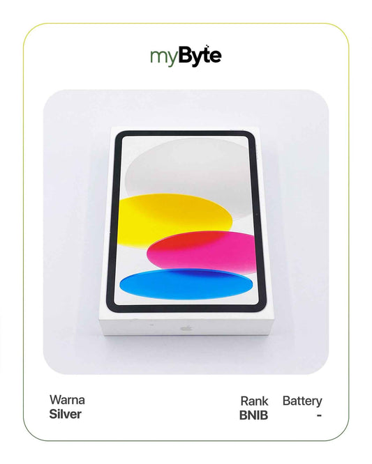 iPad 10th Gen 2022 64GB (Wi-Fi) Silver myByte International