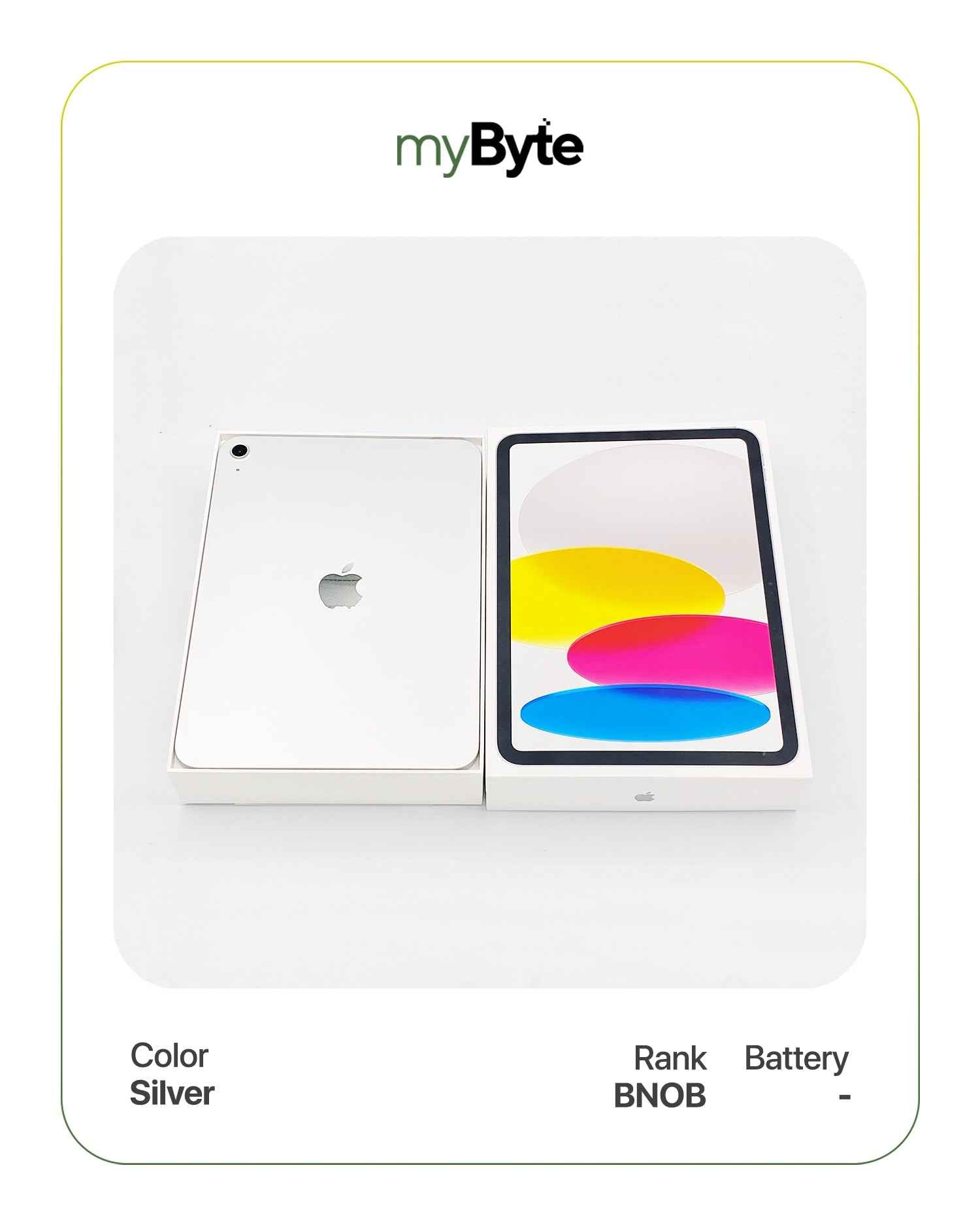 iPad A16 2025 128GB (Wi-Fi + Cellular) Silver SoftBank (-) myByte International