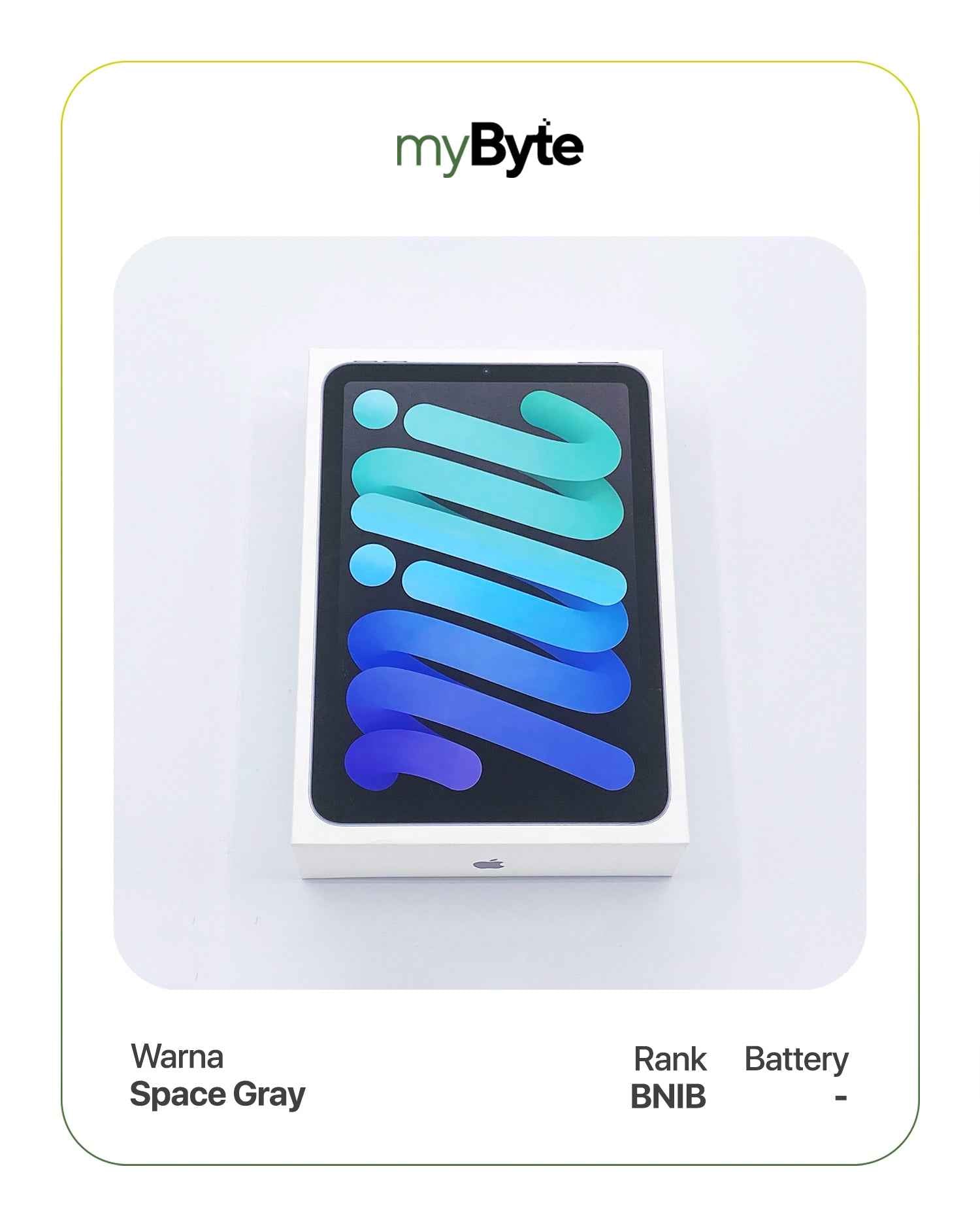 iPad Mini 7th Gen 2024 128GB (Wi-Fi) Space Gray myByte International