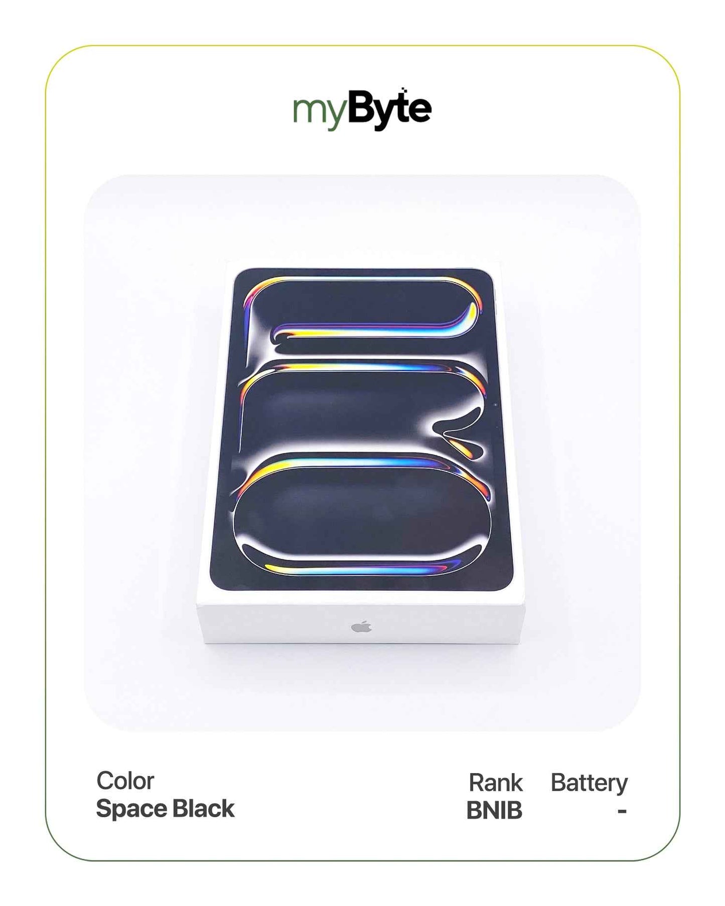 iPad Pro 13-inch M4 2024 512GB (Wi-Fi) Space Black myByte International