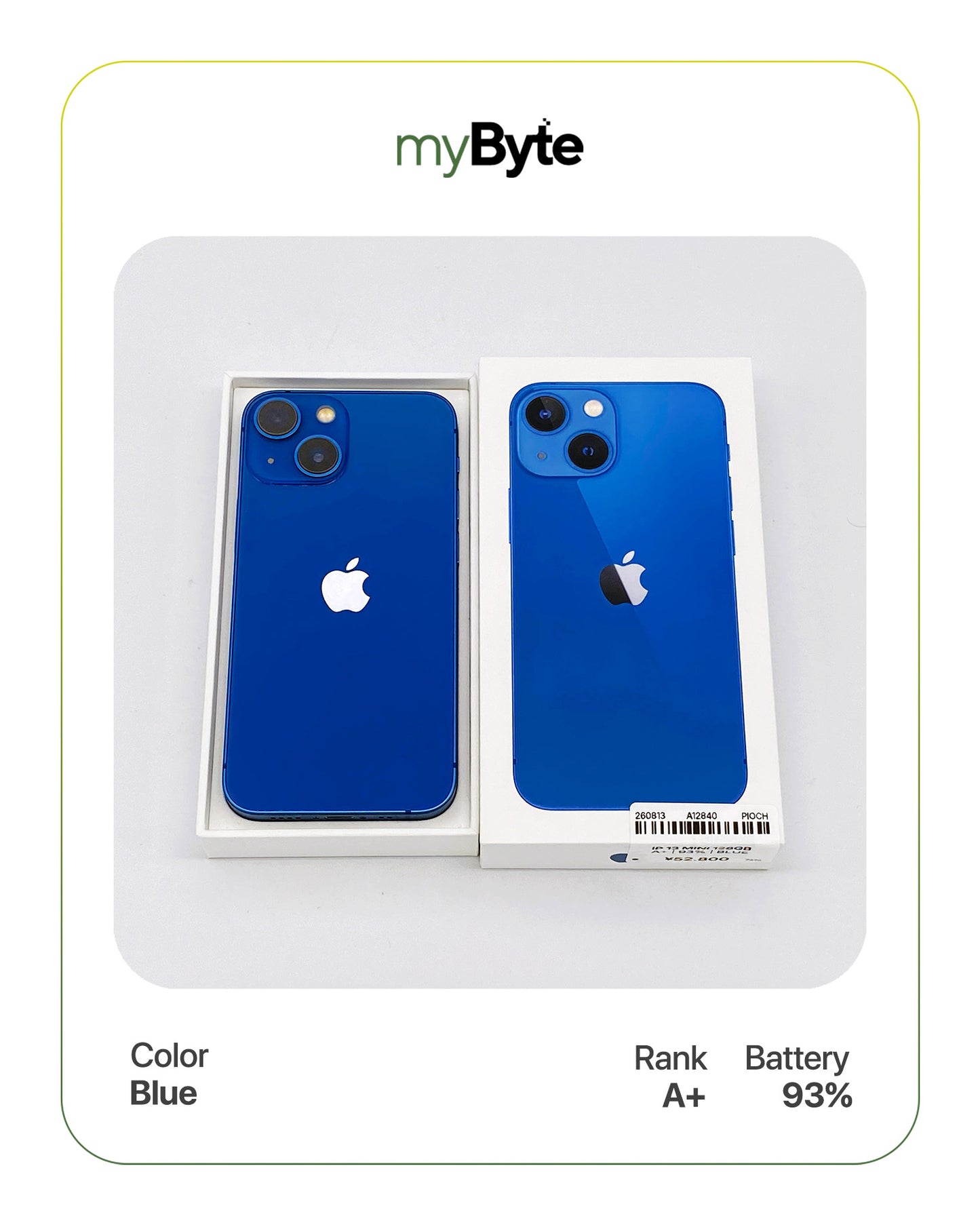iPhone 13 mini 5G 128GB (SIM Free) myByte International