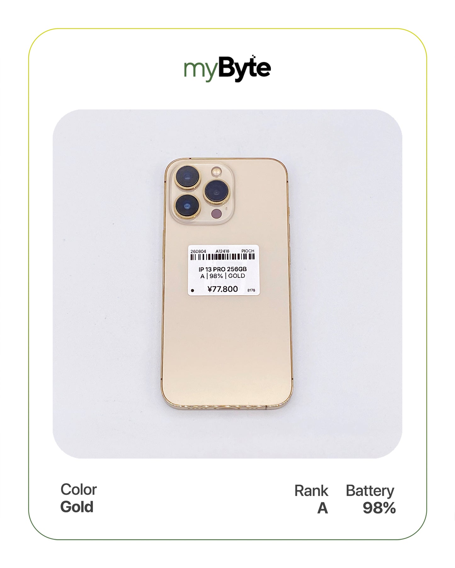 iPhone 13 Pro 5G 256GB (SIM Free)