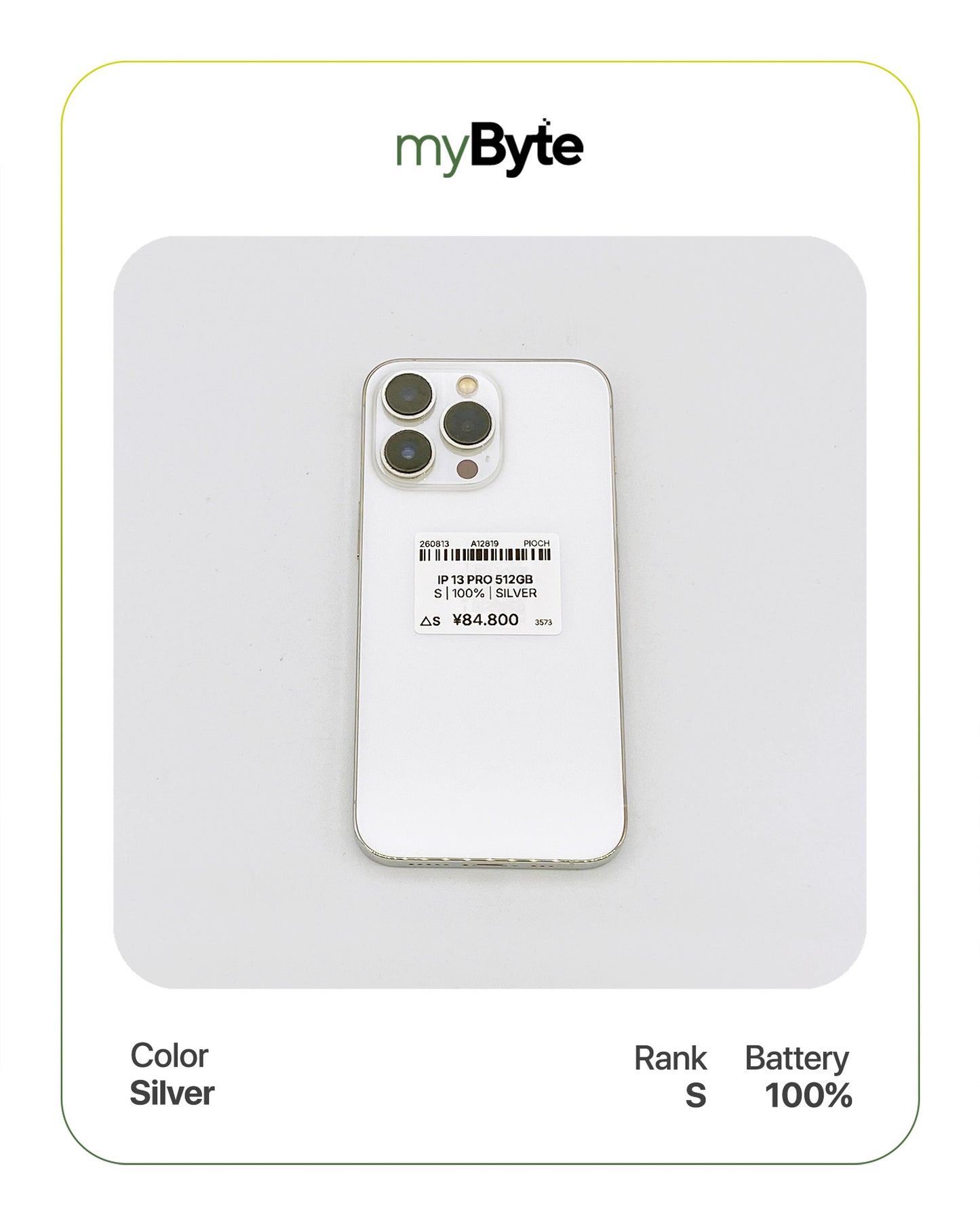 iPhone 13 Pro 5G 512GB (SIM Free) myByte International