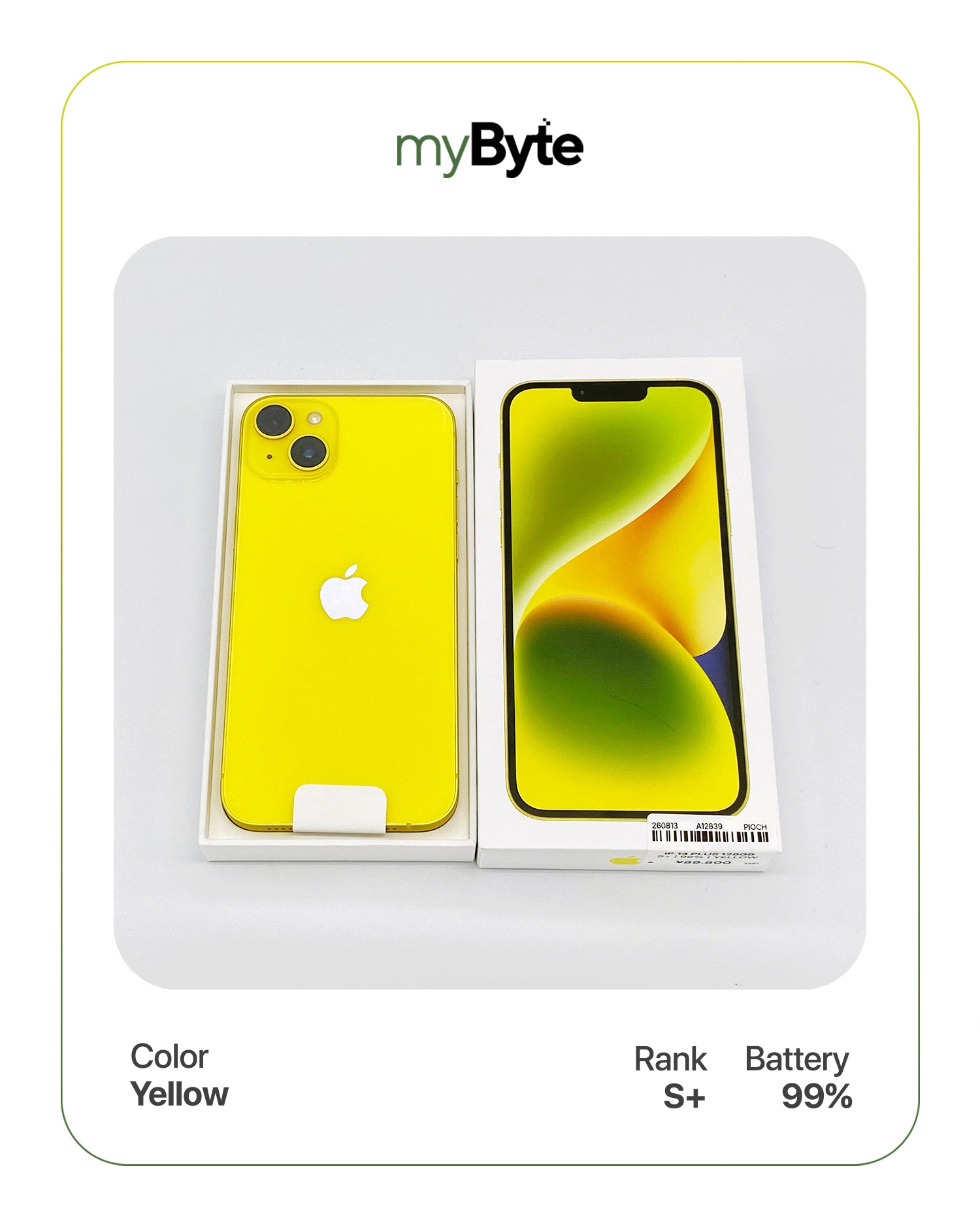 iPhone 14 Plus 5G 128GB Silent Camera (SIM Free) myByte International