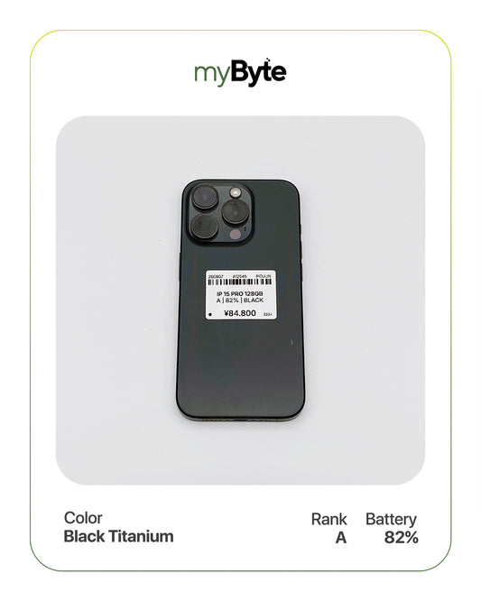 iPhone 15 Pro 5G 128GB (SIM Free) myByte International