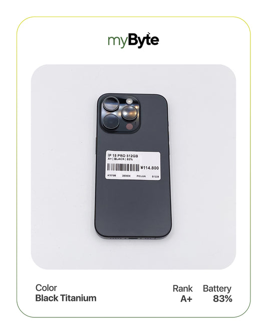 iPhone 15 Pro 5G 512GB (SIM Free) myByte International