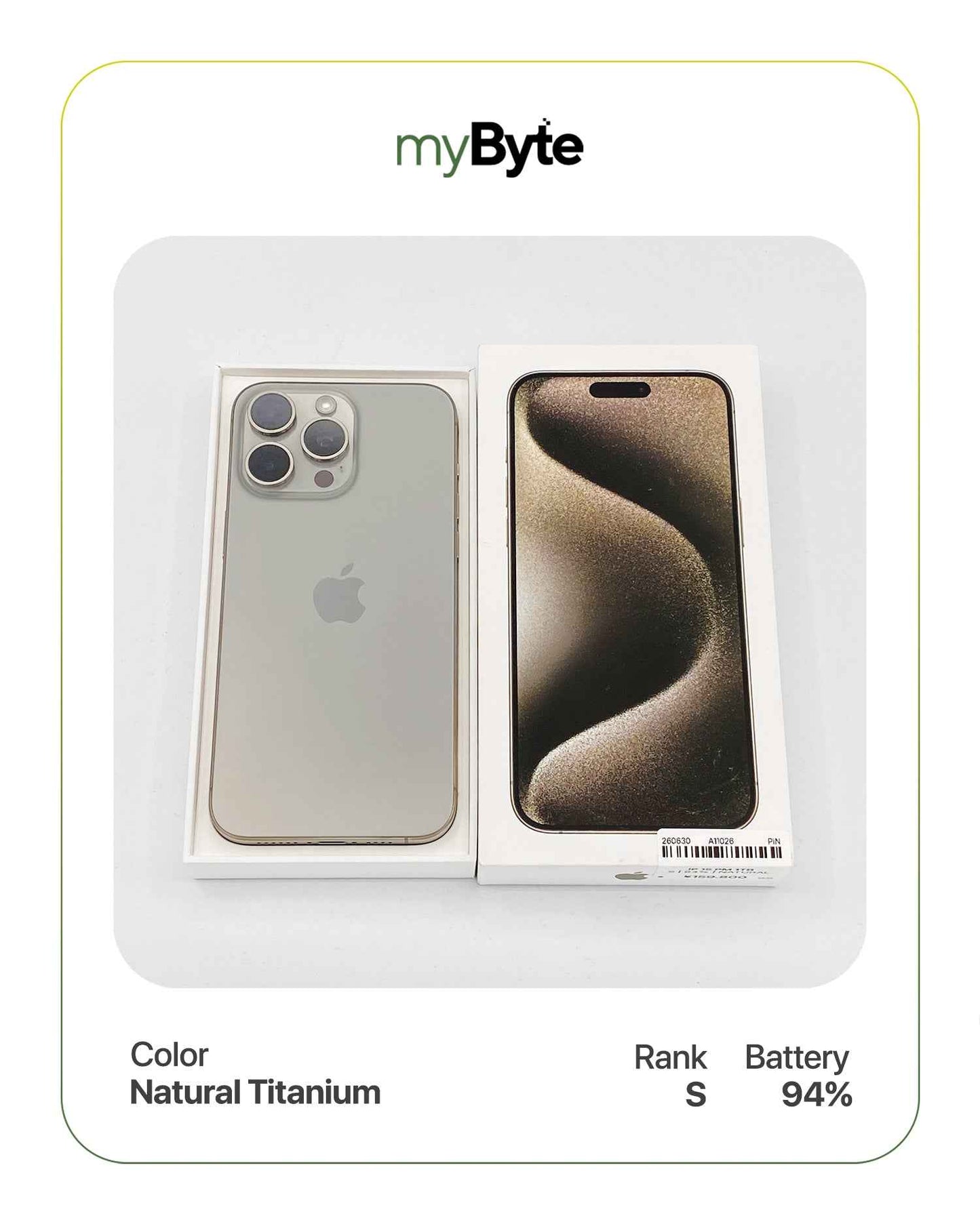 iPhone 15 Pro Max 5G 1TB (SIM Free)