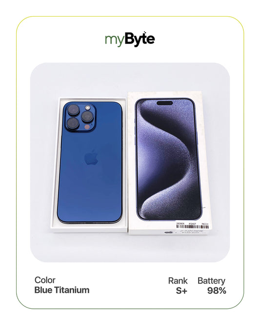 iPhone 15 Pro Max 5G 256GB (SIM Free) myByte International