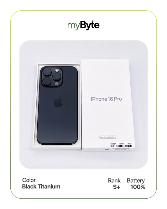 iPhone 16 Pro 5G 128GB (SIM Free) myByte International