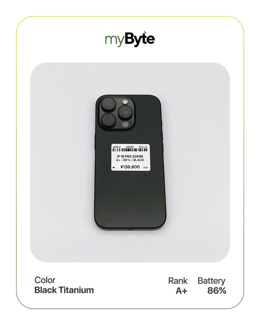 iPhone 16 Pro 5G 256GB (SIM Free) myByte International