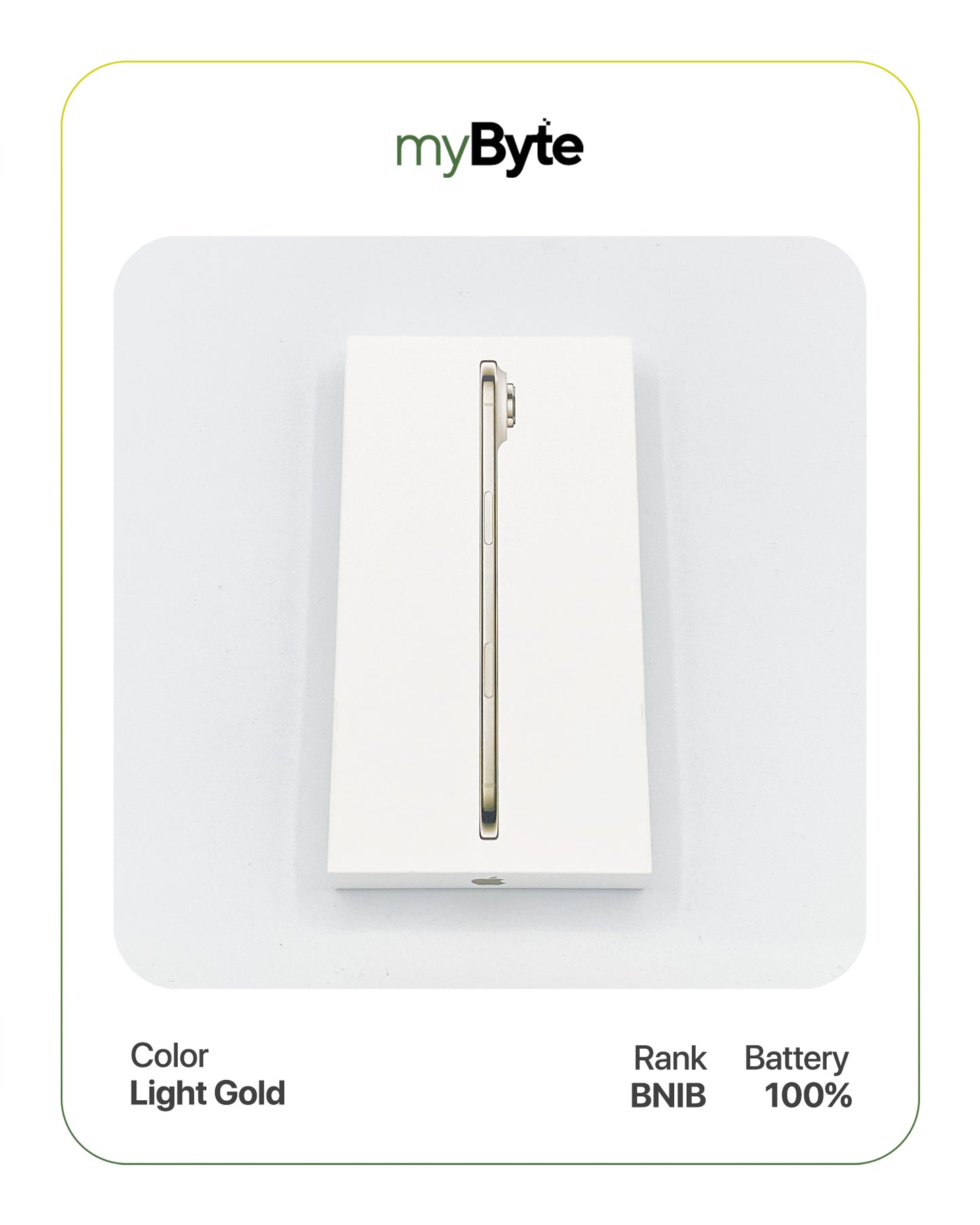 iPhone Air 5G 256GB eSIM (Sim Free) Light Gold myByte International