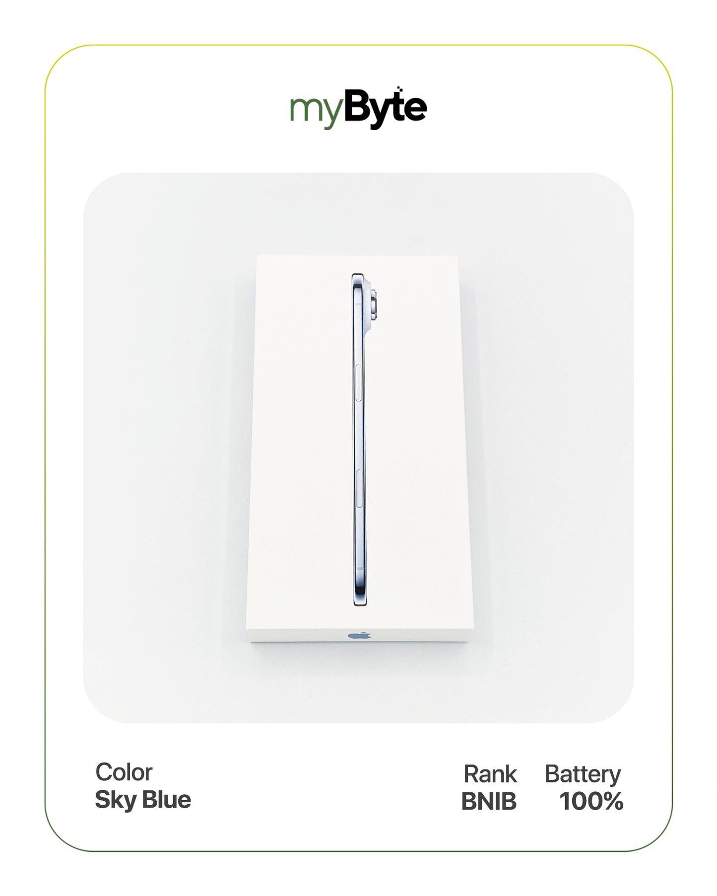 iPhone Air 5G 256GB eSIM (Sim Free) Sky Blue myByte International