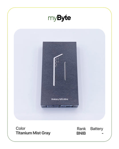Samsung Galaxy S25 Ultra 5G 1TB Dual SIM (Silent Camera) myByte International