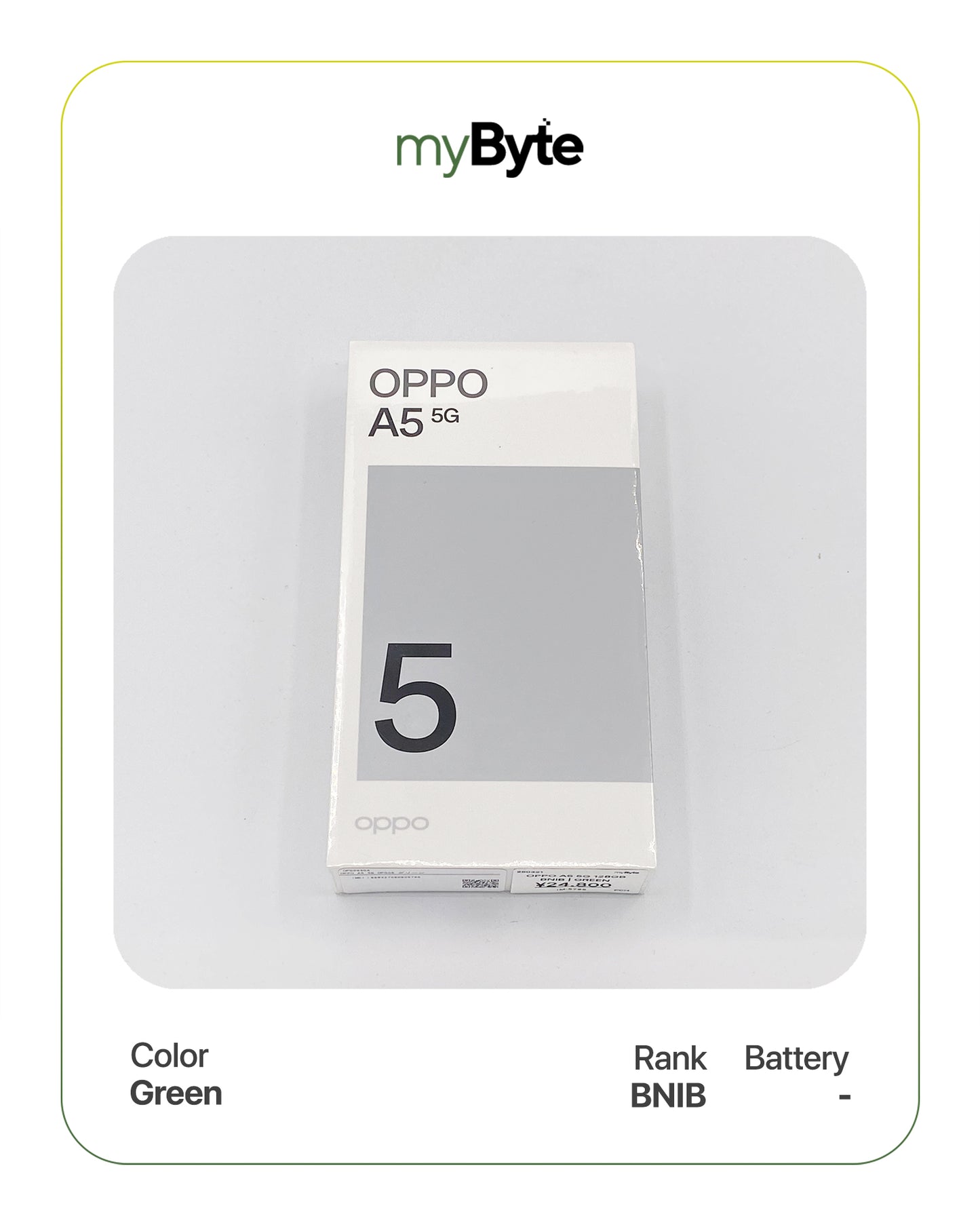 OPPO A5 5G 128GB (Sim Free)