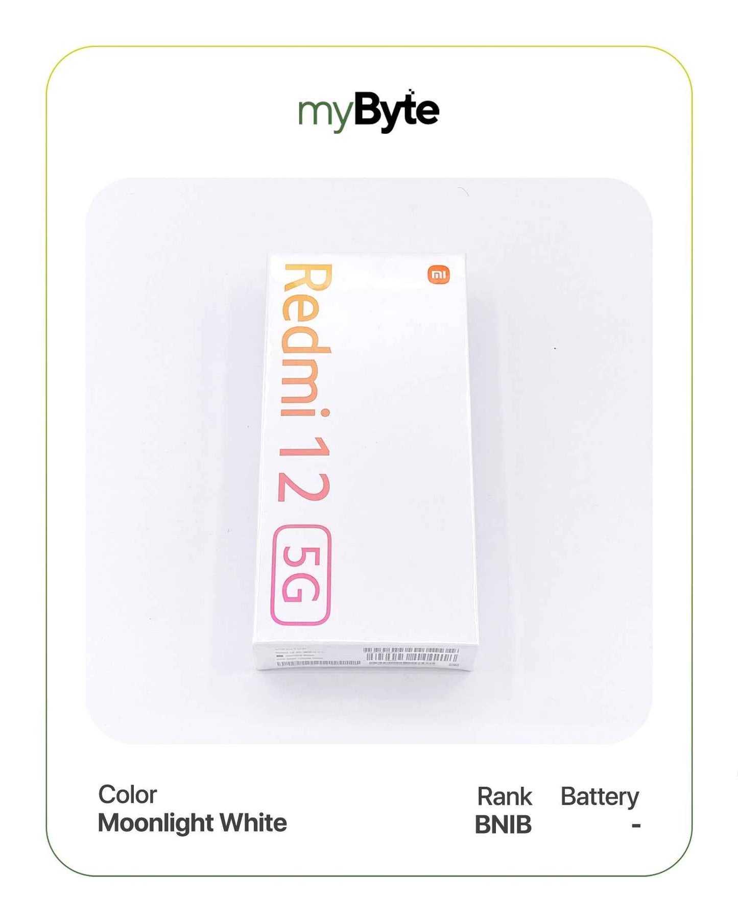 Redmi 12 5G 128GB (SIM Free) myByte International