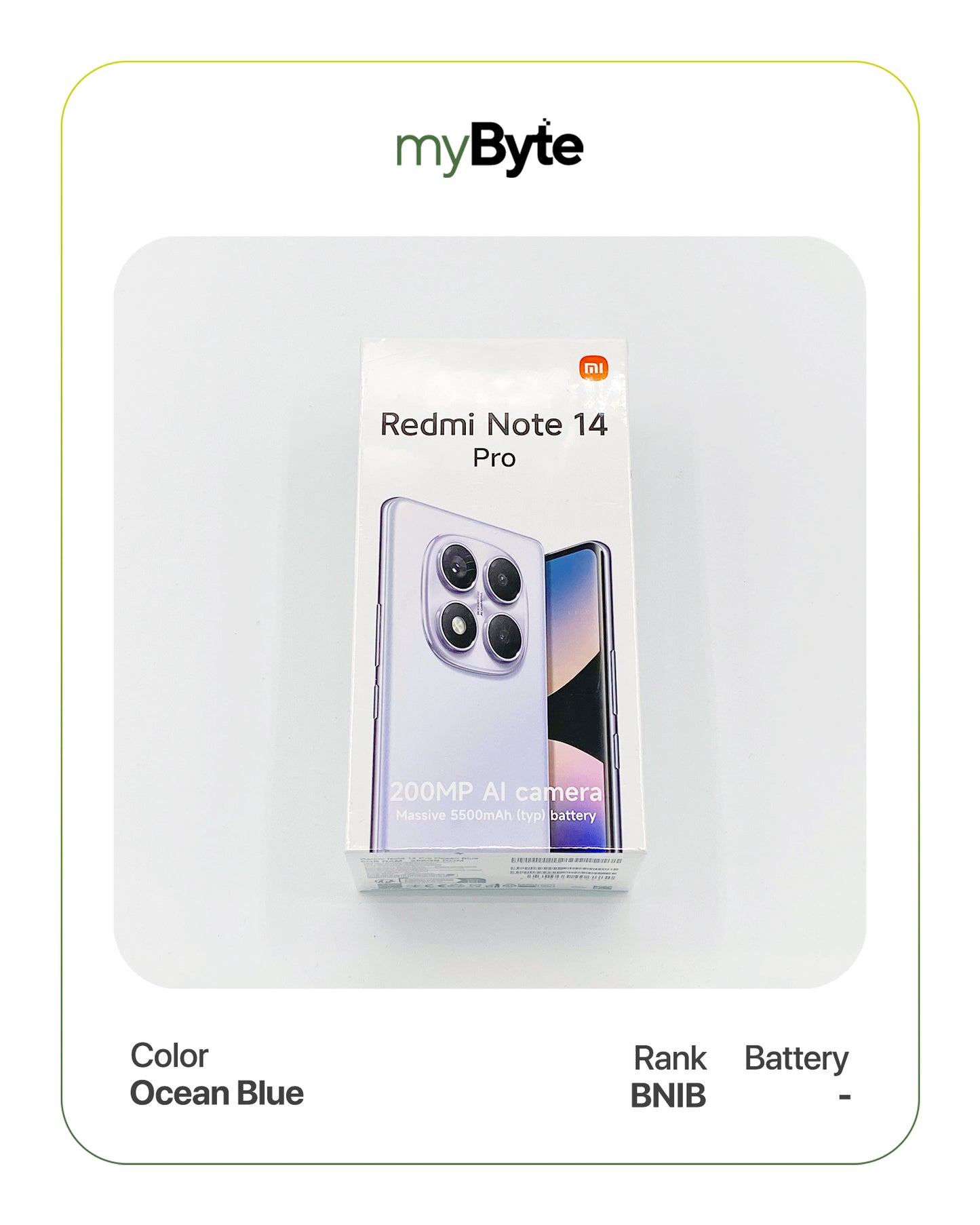 Redmi Note 14 Pro 256GB Silent Camera (Dual SIM)