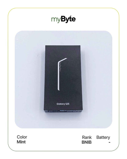 Samsung Galaxy S25 5G 256GB (Sim Free) myByte International