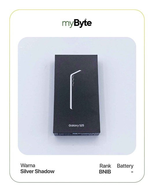 Samsung Galaxy S25 5G 256GB (Sim Free) Silver Shadow myByte International