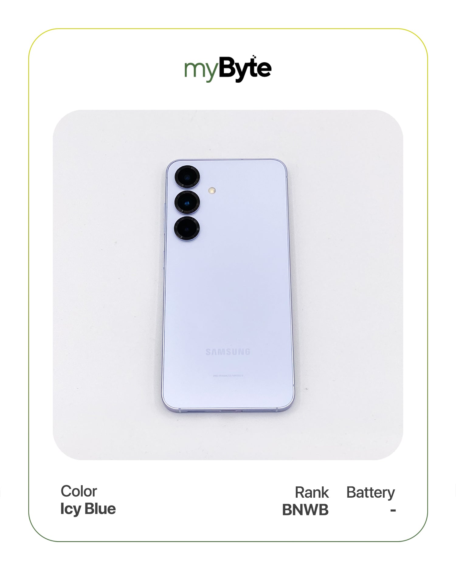 Samsung Galaxy S25 5G 256GB (SIM Free) Icy Blue SoftBank (-) myByte International