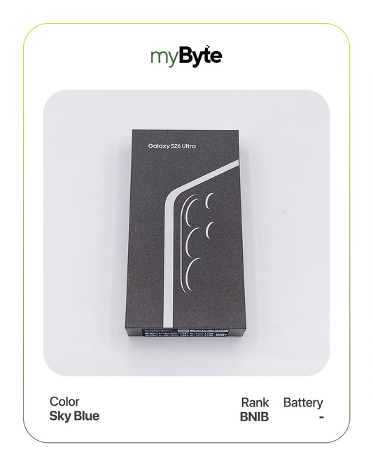 Samsung Galaxy S26 Ultra 5G 512GB (SIM Free) Sky Blue SIM Free myByte International